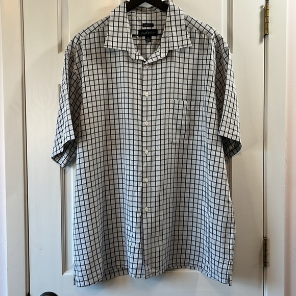 BUNDLE Joseph & Feiss Plaid Button Down Modal Blend Shirts - Size XXL - Picture 6 of 12